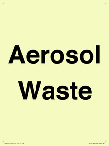 Aerosol Waste